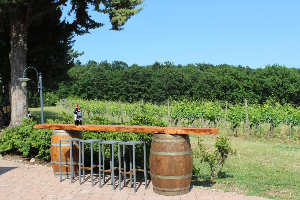 Il Colombaio Winery & Rooms Monteriggioni Exteriör bild